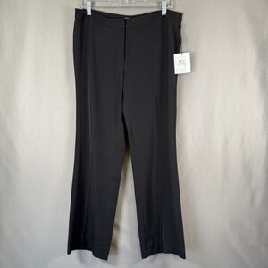 Calvin Klein Pants Women's 8Reg Black Straight Leg Classic Fit NWT